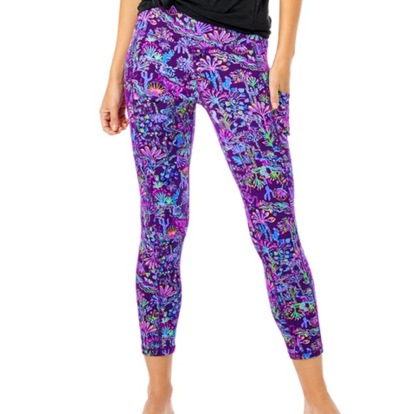 NWT Lilly Pulitzer Luxletic Weekender Leggings